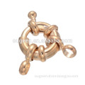 wholesale Rose gold plated brass decorative jewelry clasps